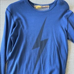 Aviator nation blue thermal size medium